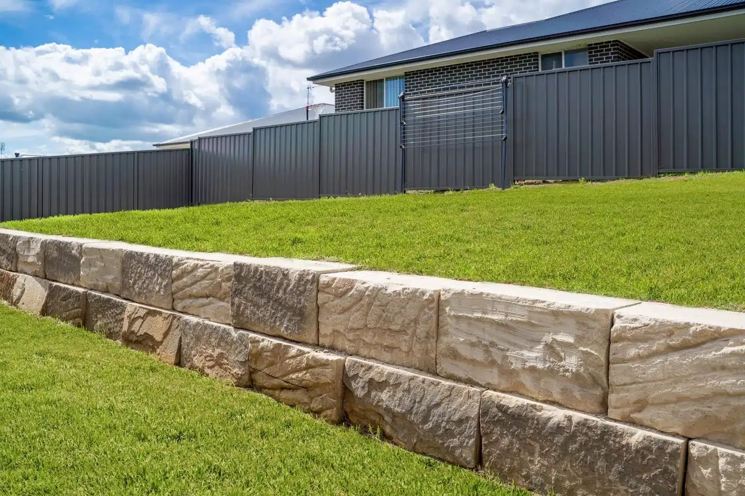 Sandstone Retaining Walls in Heidelberg
