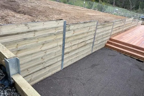 Timber Retaining Walls in Doreen