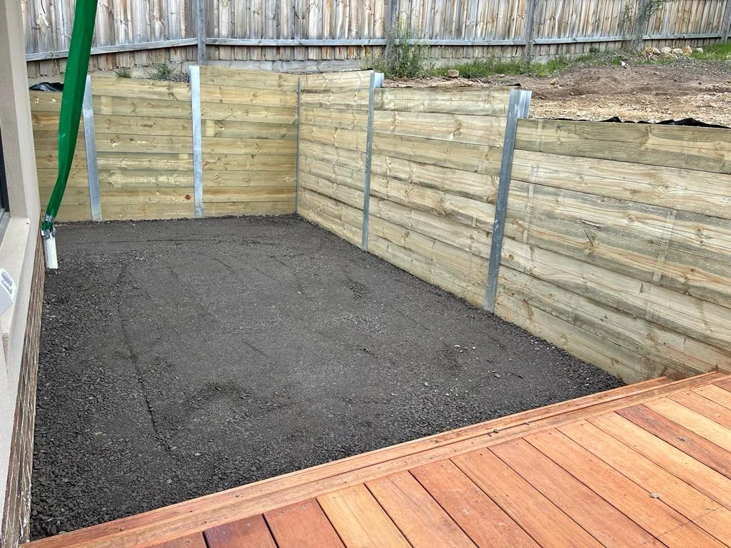 Springvale retaining wall