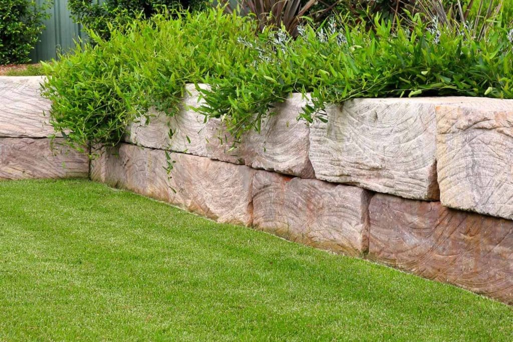 Sandstone Retaining Walls Melbourne